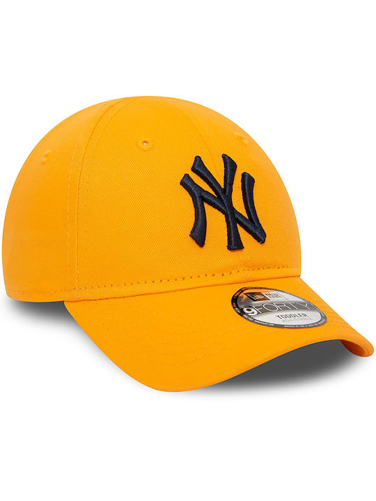 New Era Παιδικό Καπέλο Jockey Υφασμάτινο Πορτοκαλί