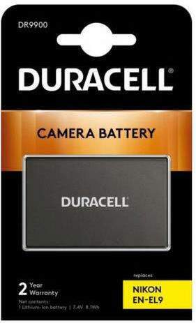 Duracell Батерия за фотоапарат DR9900 Литиево-йонни (Li-Ion) 1100mAh Съвместима с Nikon