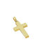 Herren Gold Kreuz 14K