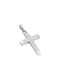 Women's White Gold Cross 14K