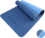 Viking Fitnessmatte Yoga/Pilates Blau Länge 183cm