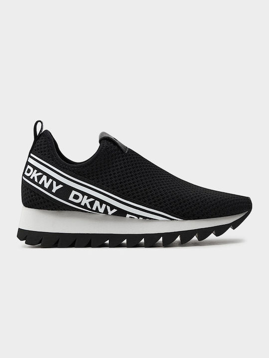 DKNY Γυναικεία Sneakers Μαύρα