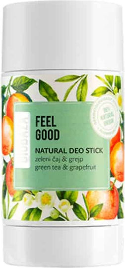 Biobaza Feel Good Grüner Tee & Grapefruit Deodorant als Stick Aluminiumfrei 50ml