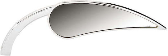 Arlen Ness Motorcycle Mirror 1pcs Silver