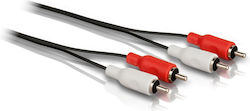 Philips Phil-SWA2521W/10 2x RCA Мъжки - 2x RCA Мъжки 1.5м