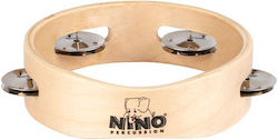 Nino Percussion Nino Nτέφι 6'' Καφέ Ξύλινο Ντέφι Χειρός