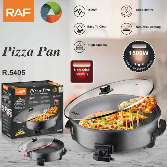 Raf Παρασκευαστής Πίτσας 1500W με Χωρητικότητα 6lt Ασημί
