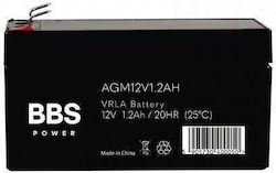 AGM AGM12V1.2AH Батерия UPS 12V 1.2Ah