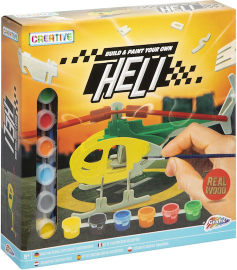 Grafix Wooden Construction Toy for Children 5+ years+ Years