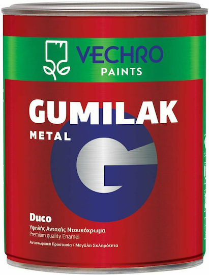 Vechro Βερνικόχρωμα Αντισκωριακό Gumilak 0.75lt Satin B/m Σατινέ