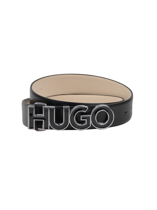Hugo Boss Leather Women's Belt Black