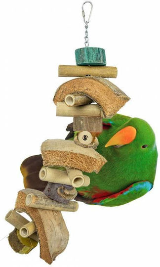 Back Zoo Nature "Bamboo coconut" Parrot Cage Game 44x17cm