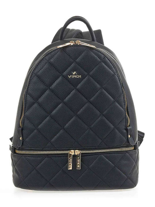 Verde Damen Tasche Rucksack Schwarz