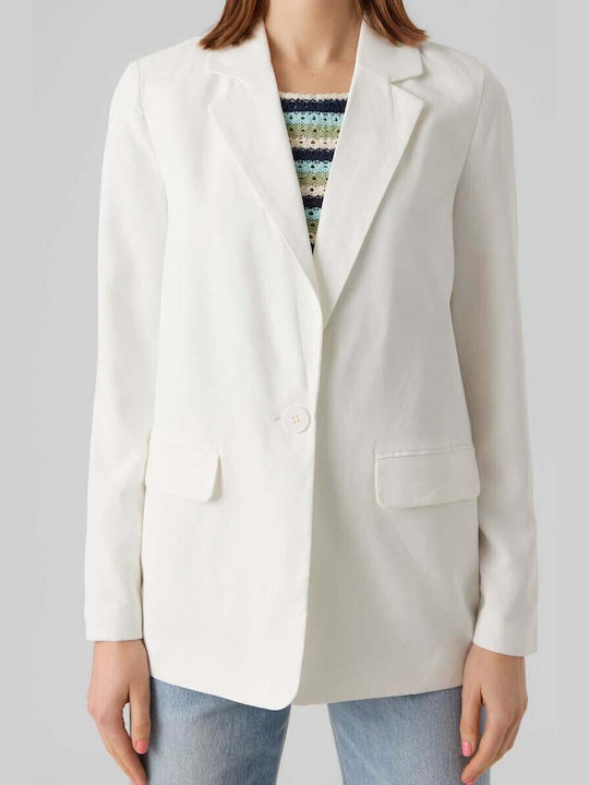 Vero Moda Women's Blazer White