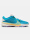 Nike Zoom Freak 5 Scăzut Pantofi de baschet Blue Lightning / Emerald Rise / Phantom