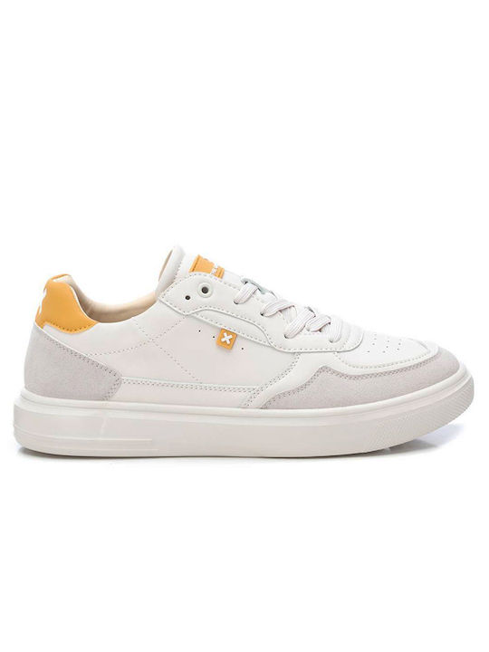 Xti Ανδρικά Sneakers Λευκό / Κίτρινο