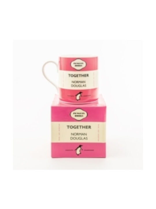 Penguin Mug Ceramic Pink 1pcs