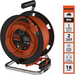 Black & Decker Μπαλαντέζα Καρούλι με Καλώδιο 52m Black & Decker Μπαλαντέζα Καρούλι με Καλώδιο 52m