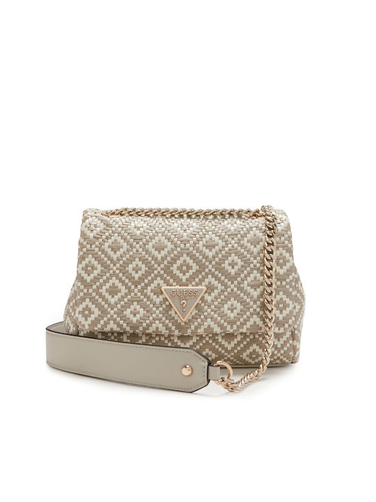 Guess Damen Tasche Crossbody Taupe