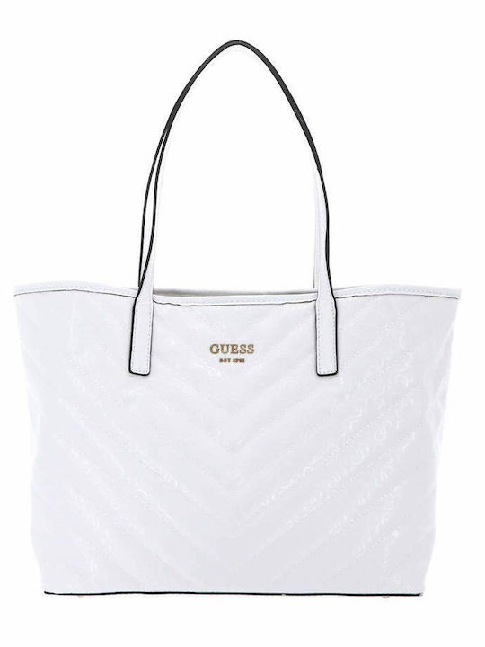 Guess Women's Bag Shopper Shoulder White
