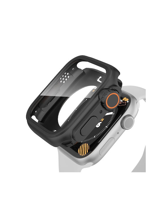 Пластмасов Калъф в Черен цвят за Apple Watch Series 6 / 5 / 4 / SE 40 мм