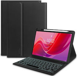Tech-Protect SC Stift Klappdeckel Silikon mit Tastatur Lenovo Tab M11 Schwarz