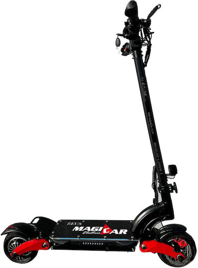 Magiccar X Zeus Ηλεκτρικό Πατίνι με 25km/h Max Ταχύτητα και 40km Αυτονομία σε Μαύρο Χρώμα