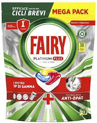 Fairy Platinum Plus Κάψουλες Πλυντηρίου Πιάτων Fairy Platinum Plus Κάψουλες Πλυντηρίου Πιάτων
