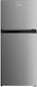 Midea Double Door Refrigerator 413lt NoFrost H172xW70xD67cm Inox