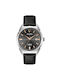 Bulova Sutton Watch Automatic with Black Leather Strap