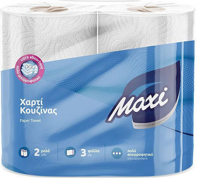 Kitchen Paper 2 Rolls 3 Sheets 350gr 5202505020131