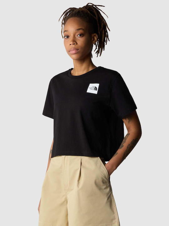 The North Face Women's Crop T-shirt Black