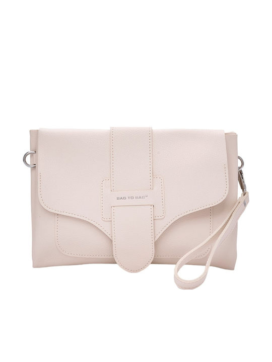 Bag to Bag Γυναικεία Τσάντα Χιαστί / Χειρός Λευκή