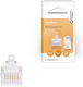 Nedis Βύσμα RJ-45 male 10τμχ Χρυσό (CCGB89301TP)
