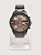 Curren 8274 Men's Watch 45mm Battery with Black Metal Bracelet