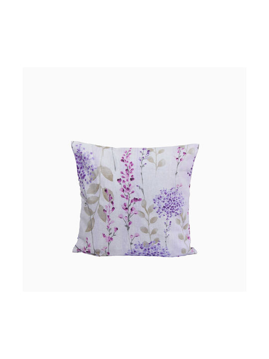 Decocraft Sofa-Kissen Lilly Flieder 45x45cm
