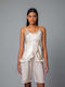 Milena by Paris Summer Satin Babydoll Gold