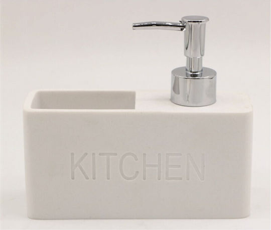 Inter Ceramic Дозатор Кухня Керамика Бял Inter Ceramic Дозатор Кухня Керамика Бял