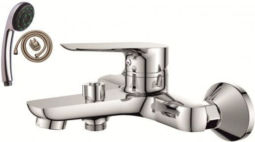 Inter Ceramic Built-in Faucet Mixer for Shower Silver