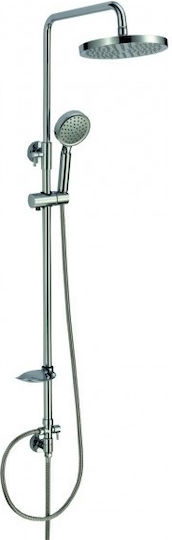Inter Ceramic за душ кабина Сребрист