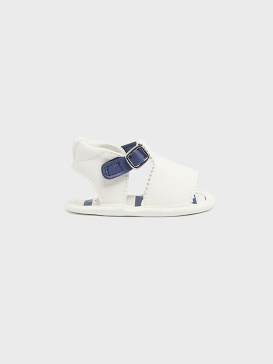 Mayoral Baby Sandals White