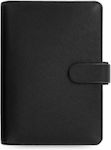 Filofax Saffiano Personal Daily Organizer Black 15x20cm