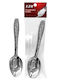 HOMie Spoon Dessert / Ice Cream Metallic Silver 15cm