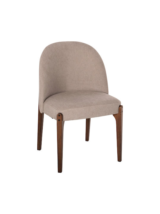 Rammer Dining Room Fabric Armchair Nut 57x55x86cm