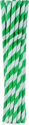 Godan Straws Paper Green 12pcs