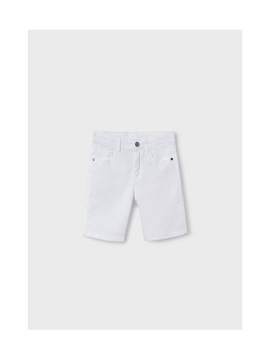 Mayoral Kinder Shorts/Bermudas Stoff Weiß