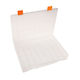 Tool Compartment Organiser 40 Slot Transparent 38x28.5x5.5cm
