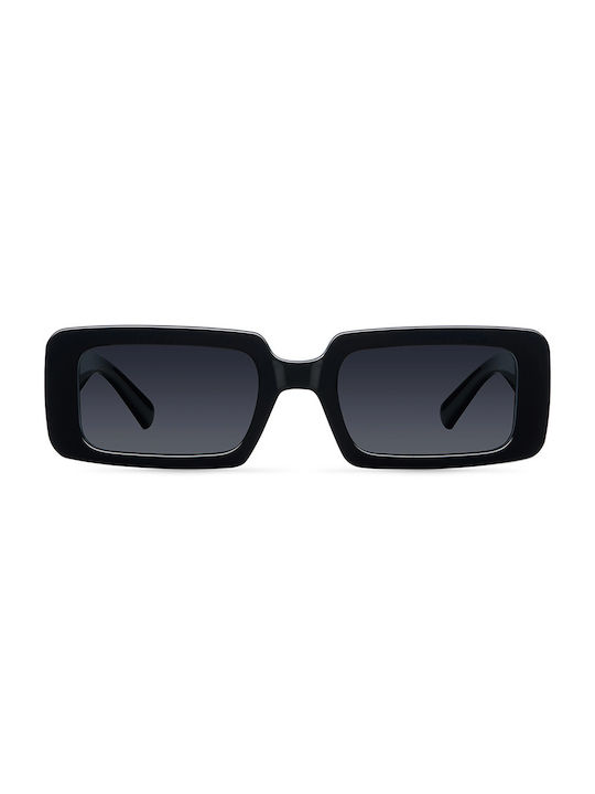 Meller Дамски Слънчеви очила с Черно Пластмасов Рамка и Черно Леща KS-TUTCAR