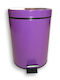 Inter Ceramic Ceramic Bathroom Basket 5lt Purple