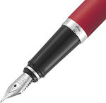 Online Writing Pen Medium Red made of Aluminum with Red Ink